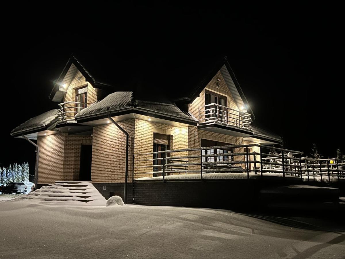Domwigierski Pl -Jeziorki -Gr- Comfort-Ferienhaus-Polen - Wlasna Linia Brzegowa I Sauna Wysoki Most  외부 사진