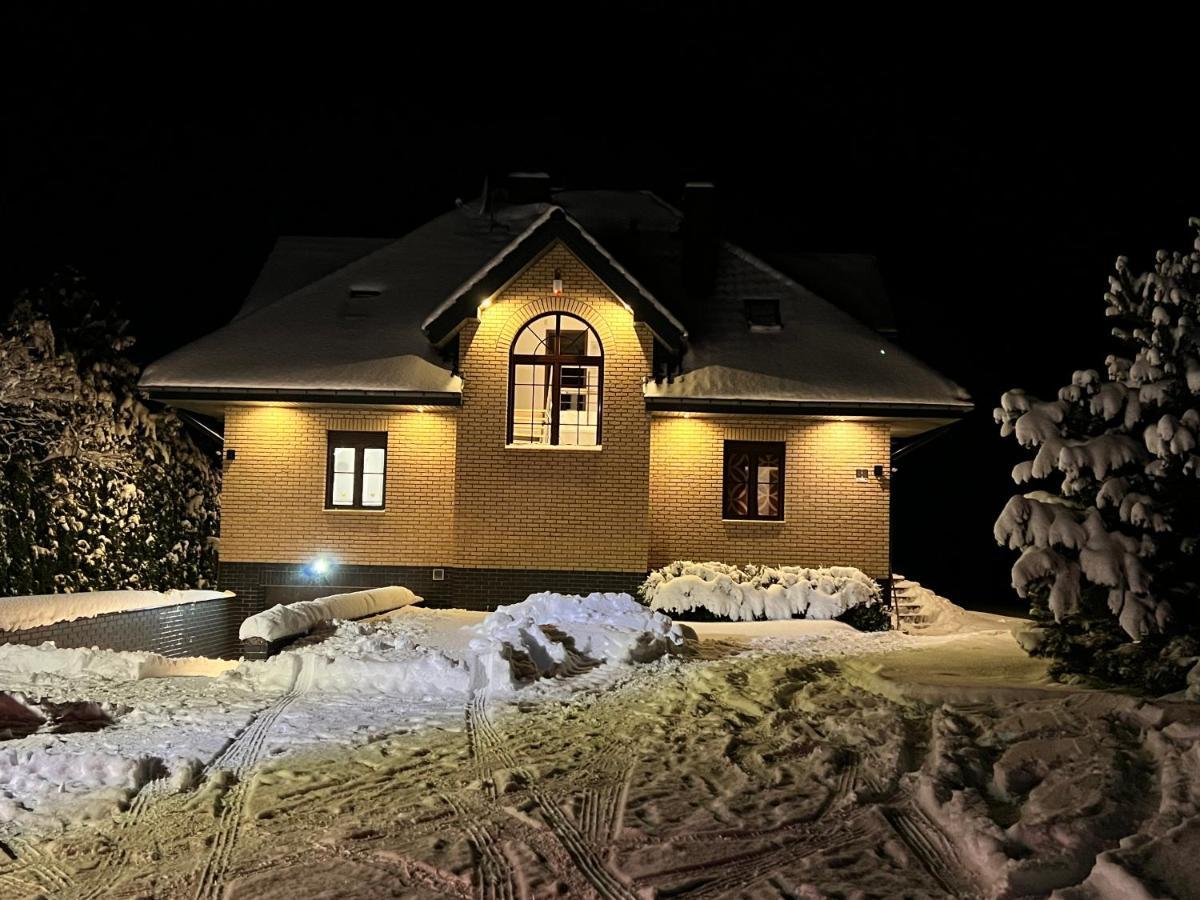 Domwigierski Pl -Jeziorki -Gr- Comfort-Ferienhaus-Polen - Wlasna Linia Brzegowa I Sauna Wysoki Most  외부 사진