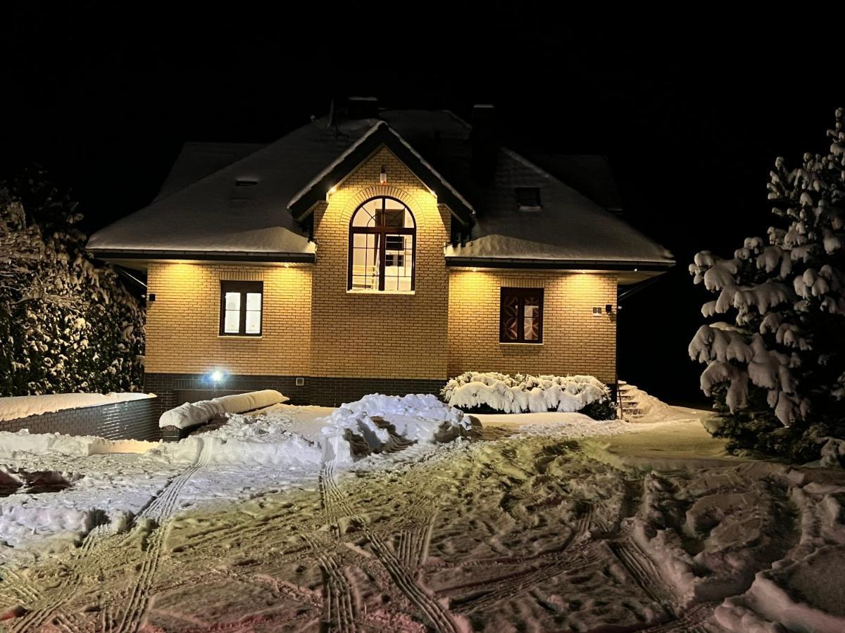 Domwigierski Pl -Jeziorki -Gr- Comfort-Ferienhaus-Polen - Wlasna Linia Brzegowa I Sauna Wysoki Most  외부 사진