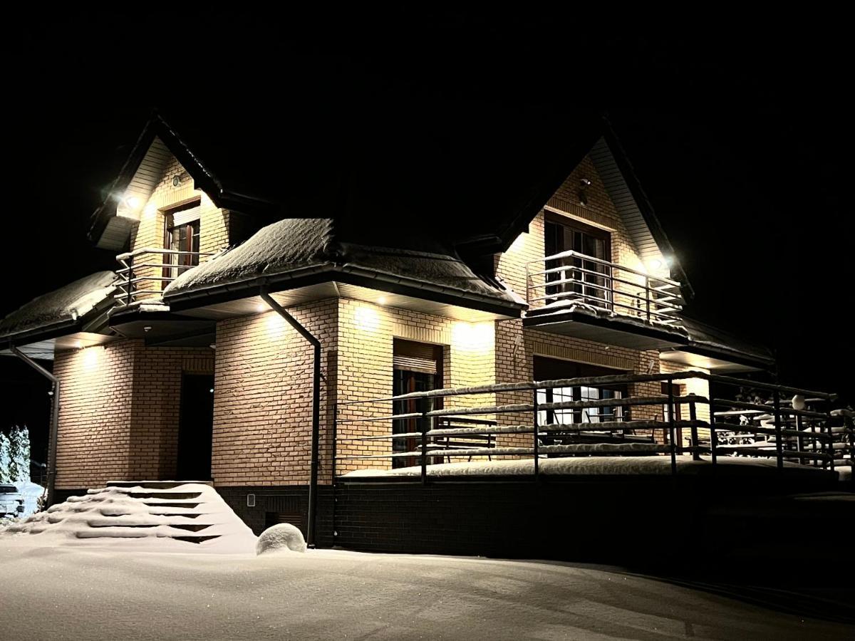 Domwigierski Pl -Jeziorki -Gr- Comfort-Ferienhaus-Polen - Wlasna Linia Brzegowa I Sauna Wysoki Most  외부 사진