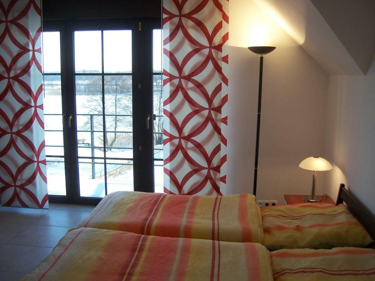 Domwigierski Pl -Jeziorki -Gr- Comfort-Ferienhaus-Polen - Wlasna Linia Brzegowa I Sauna Wysoki Most  외부 사진