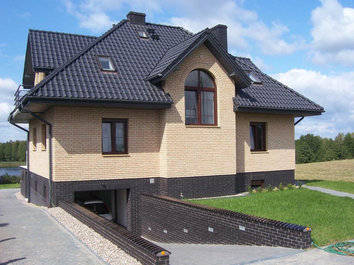 Domwigierski Pl -Jeziorki -Gr- Comfort-Ferienhaus-Polen - Wlasna Linia Brzegowa I Sauna Wysoki Most  외부 사진