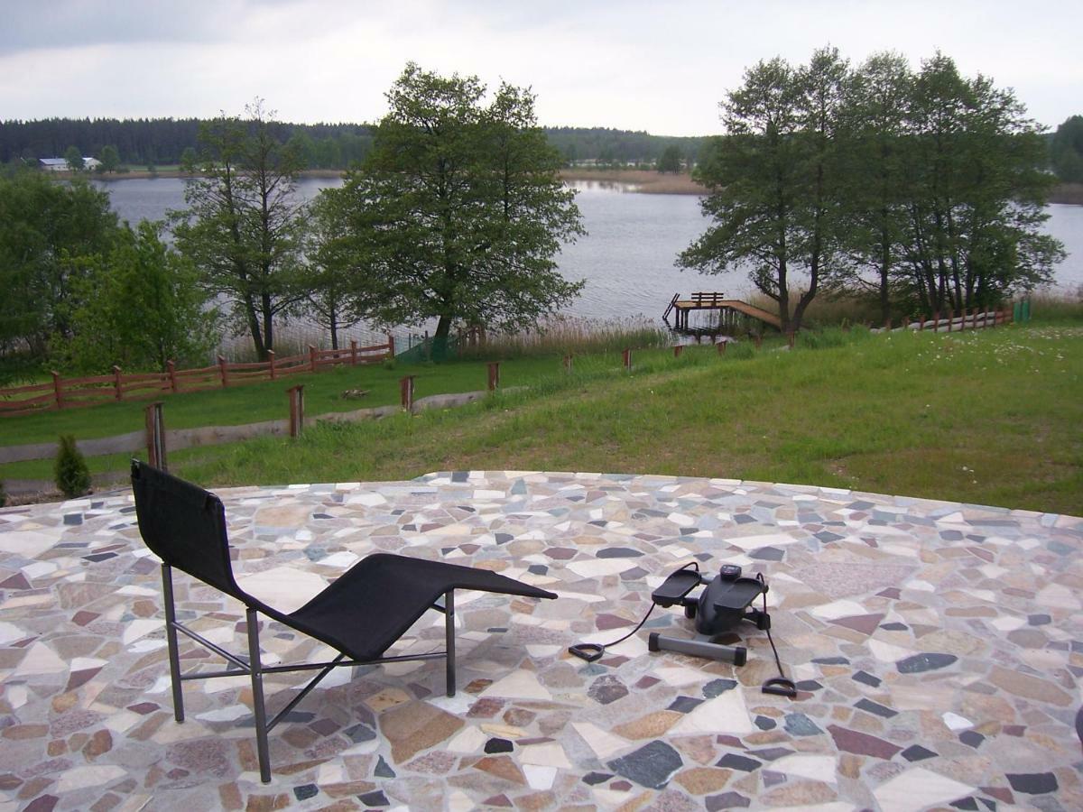 Domwigierski Pl -Jeziorki -Gr- Comfort-Ferienhaus-Polen - Wlasna Linia Brzegowa I Sauna Wysoki Most  외부 사진