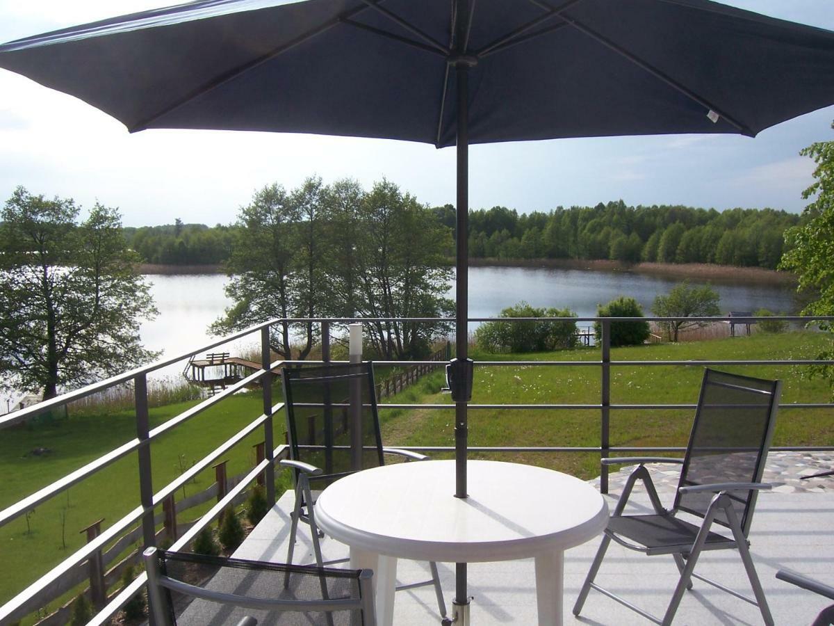 Domwigierski Pl -Jeziorki -Gr- Comfort-Ferienhaus-Polen - Wlasna Linia Brzegowa I Sauna Wysoki Most  외부 사진